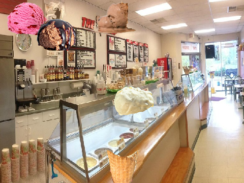 catch the ice cream